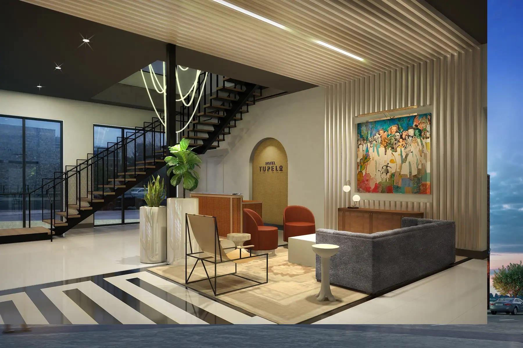 Hotel Tupelo, A Wyndham Hotel Eksteriør bilde
